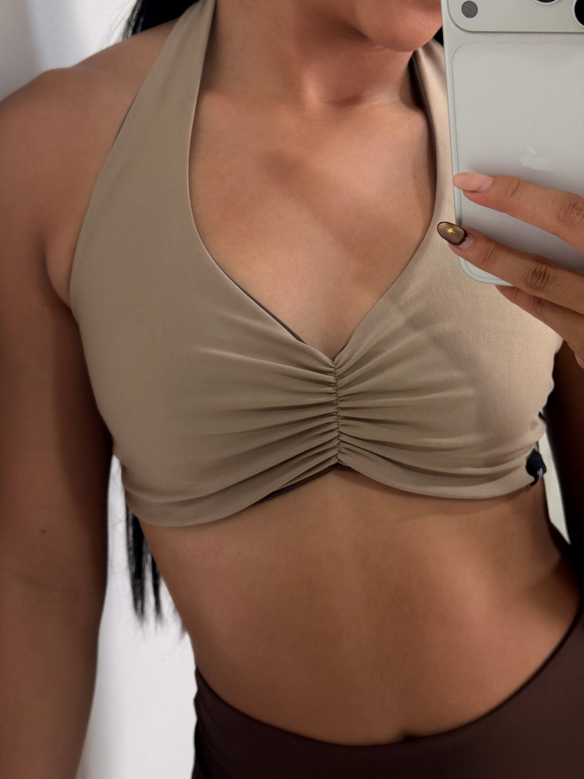 Crop top dos en uno